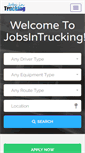 Mobile Screenshot of jobsintrucking.com